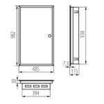 Kanlux 35686 Разпределително табло KP-DB-I-MF KP-DB-I-MF-618