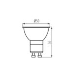Kanlux 36333 LED източник на светлина K LED GU10 6W K LED N GU10 6W-WW