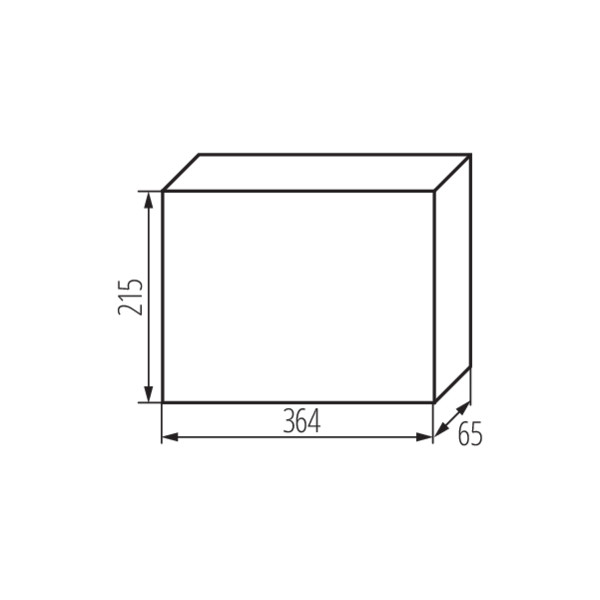 Kanlux 36418 Разпределително табло от серия DB DB DB118F 1X18P/FMD-P