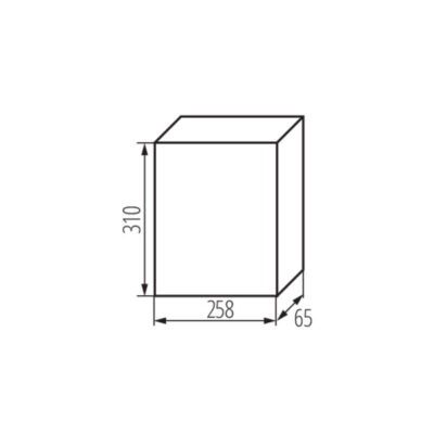 Kanlux 36420 Разпределително табло от серия DB DB DB212F 2X12P/FMD-P