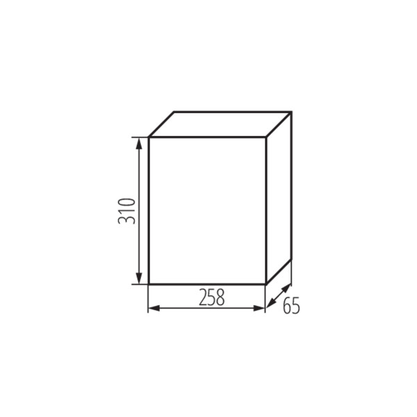 Kanlux 36420 Разпределително табло от серия DB DB DB212F 2X12P/FMD-P