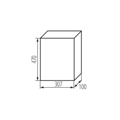 Kanlux 36423 Разпределително табло от серия DB DB DB312S 3X12P/SMD-P