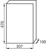 Kanlux 3836 Разпределително табло от серия DB DB DB312S 3X12P/SMD