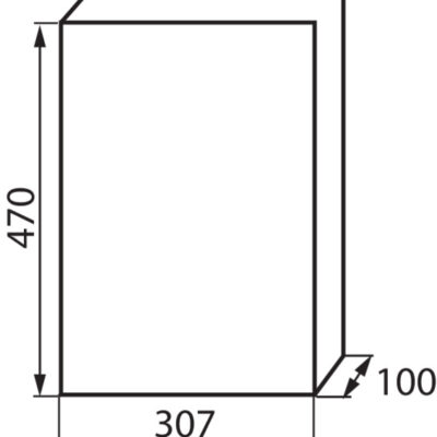 Kanlux 3836 Разпределително табло от серия DB DB DB312S 3X12P/SMD