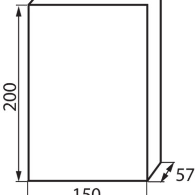 Kanlux 3841 Разпределително табло от серия DB DB DB106F 1X6P/FMD