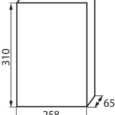 Kanlux 3845 Разпределително табло от серия DB DB DB212F 2X12P/FMD