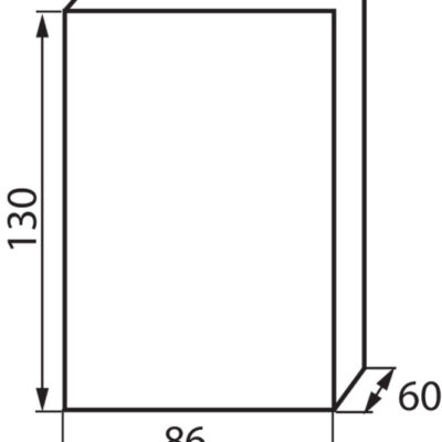 Kanlux 3851 Разпределително табло от серия DB DB DB104W 1X4P/SM