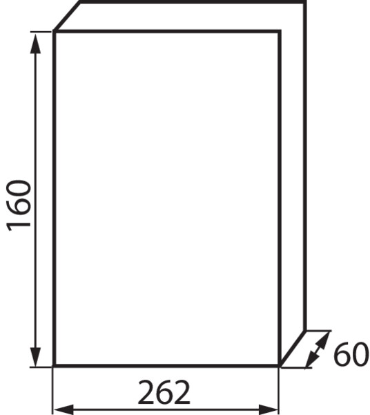 Kanlux 3853 Разпределително табло от серия DB DB DB112W 1X12P/SM