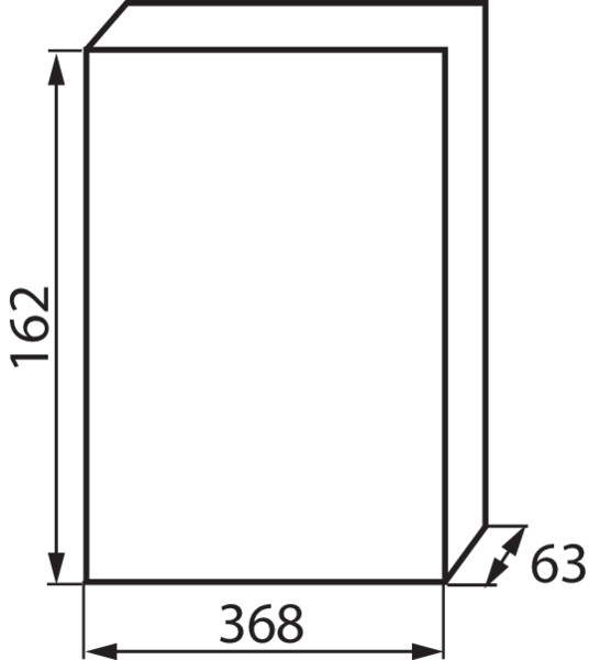 Kanlux 3854 Разпределително табло от серия DB DB DB118W 1X18P/SM