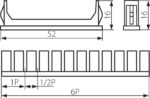 Kanlux 3859 Капачка 2X1P+8X1/2P Z-DB Z-DB