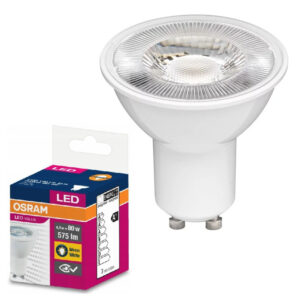 Ledvance 4058075198760 LED ЛАМПА VALUE PLAST PAR16 80 36° 6.9W/827 GU10