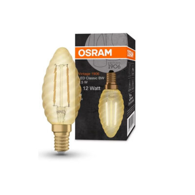 Ledvance 4099854091513 LED ЛАМПА VINTAGE 1906 LED CL BW FIL GOLD 13/1.4W/825 E14