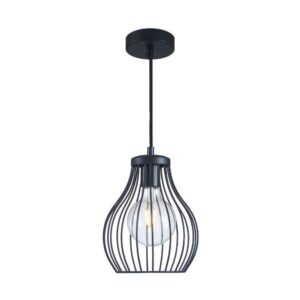 VivaluxVIV005004Полилей BERNARD-E SSP755 1хЕ27 декоративна решетка черен