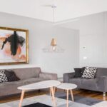 VivaluxVIV005099Полилей AVA SSP799 1xE27 метал с дърво бял