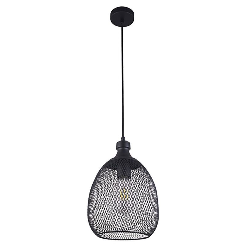 VivaluxVIV005102Полилей LARS SSP602 1xE27 мрежа черен