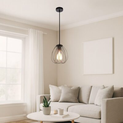 Vivalux VIV005009 Полилей ALBA SSP760 1хЕ27 декоративна решетка черен