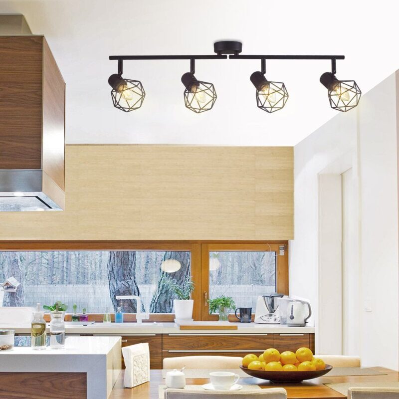 Vivalux VIV005025 Линеен спот ANEKE SP776 подвижни рамена 4xE14 черен