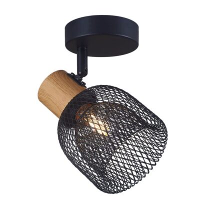 Vivalux VIV005085 Спот BRIA SP791 1xE27 мрежа черен