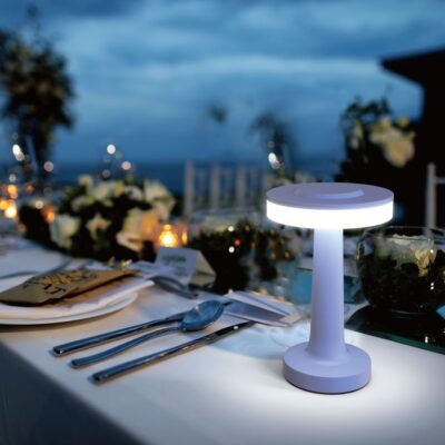 Vivalux VIV005140 Настолна безжична LED лампа с акумулаторна батерия JULIE LED 2W димируема CCT 3000K-4000K-6400K