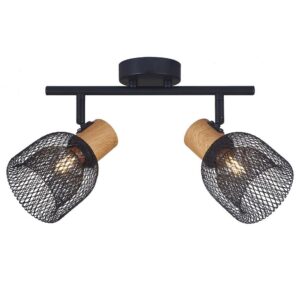 VivaluxVIV005086Спот BRIA SP792 2xE27 мрежа черен