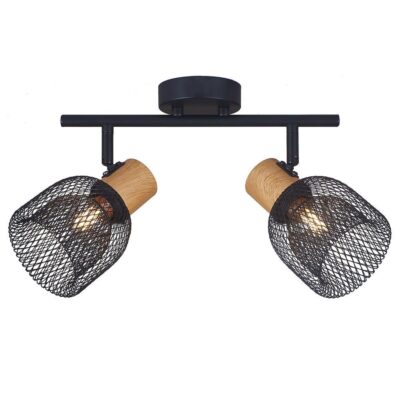 Vivalux VIV005086 Спот BRIA SP792 2xE27 мрежа черен