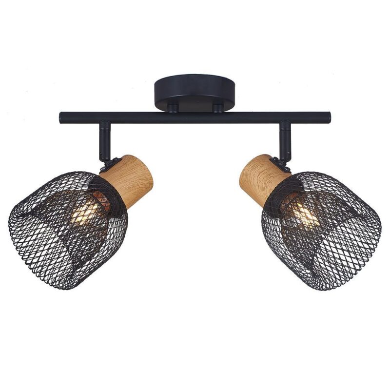 Vivalux VIV005086 Спот BRIA SP792 2xE27 мрежа черен