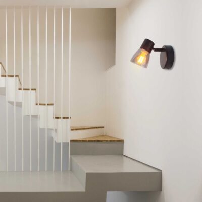 Vivalux VIV005047 Спот DANTE SP785 1xE14 опушено стъкло черен