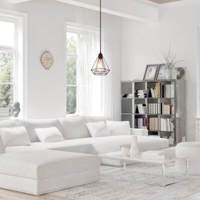 Vivalux VIV005011 Полилей ALMA SSP762 1хЕ27 декоративна решетка черен