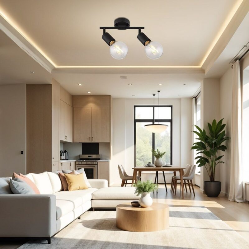 Vivalux VIV005019 Линеен спот BERGEN SP770 2xE27 черен