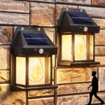 VivaluxVIV005145Соларно фасадно LED тяло със сензор CABANA SOLAR LED∙ PIR 3000K IP44