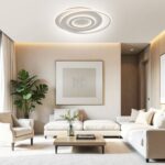 VivaluxVIV005175Мултифункционална LED плафониера с дистанционно TILDA LED 88W CCT 3000-6000K