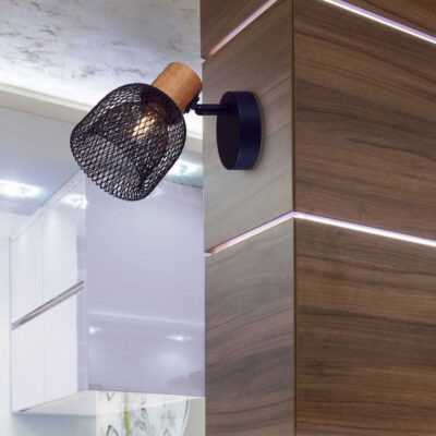 Vivalux VIV005085 Спот BRIA SP791 1xE27 мрежа черен