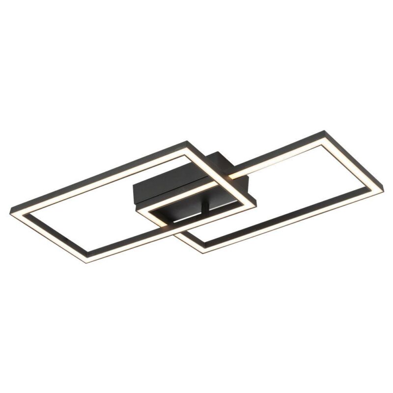 Vivalux VIV005034 LED плафон SONOMA LED RC2 20W черен 4000K