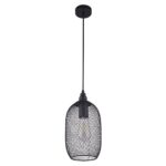 VivaluxVIV005101Полилей LARS SSP601 1xE27 мрежа черен