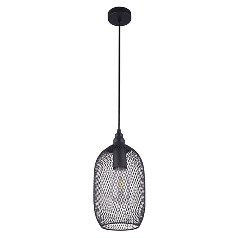 Vivalux VIV005101 Полилей LARS SSP601 1xE27 мрежа черен