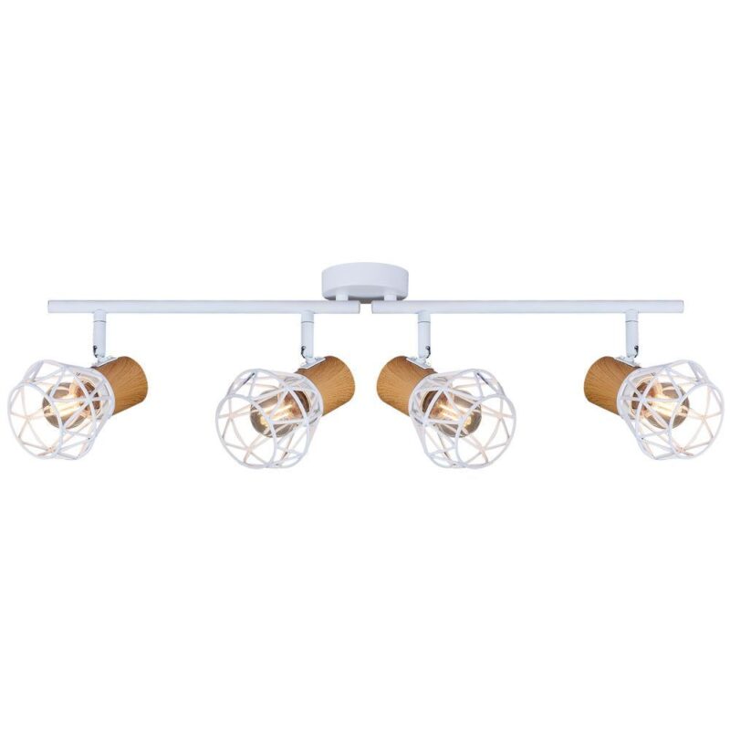 VivaluxVIV005093Спот FRODO SP796 4xE27 метал бял