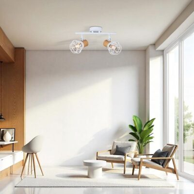 Vivalux VIV005092 Спот FRODO SP795 2xE27 метал бял