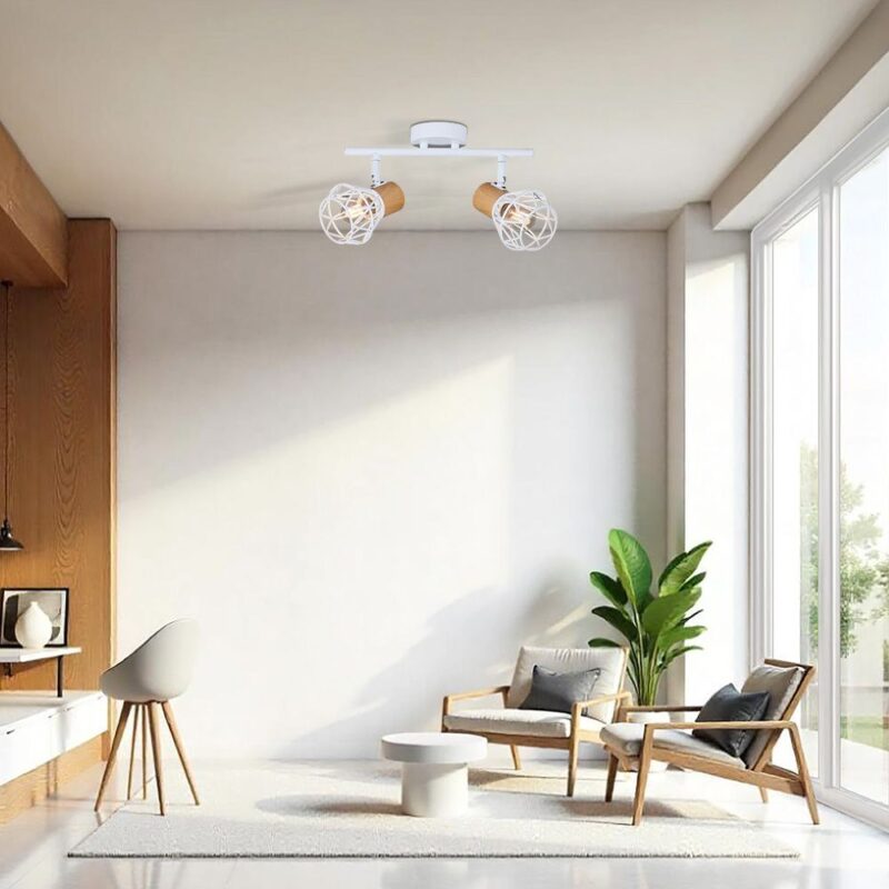 VivaluxVIV005092Спот FRODO SP795 2xE27 метал бял