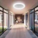 VivaluxVIV005172Мултифункционална LED плафониера с дистанционно CHELSEA LED 45W CCT 3000-6000K