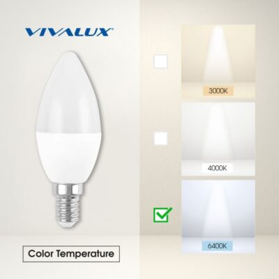 Vivalux VIV005129 LED лампа CAMEO LED 5W 470lm E14 6400K