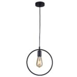 VivaluxVIV005104Полилей ELIO SSP604 1xE27 кръг черен