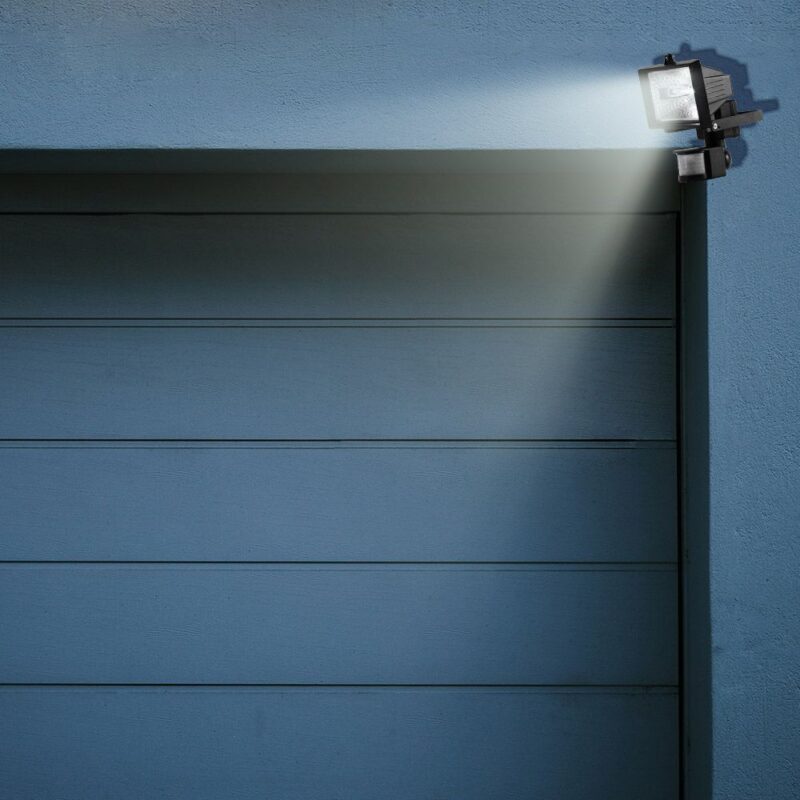 Vivalux VIV002865 Прожектор SENSO с датчик за движение 78 мм черен IP44