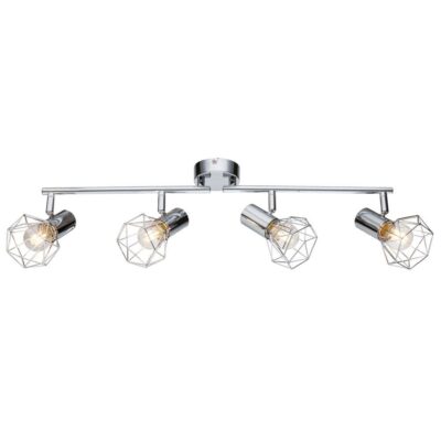 Vivalux VIV005029 Линеен спот ANEKE SP776 подвижни рамена 4xE14 хром