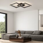 VivaluxVIV005033LED плафон SONOMA LED SQ2 20W черен 4000K