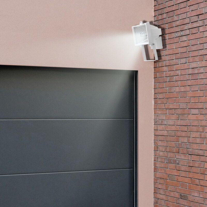 VivaluxVIV002864Прожектор HALO за халогенни лампи 118 мм бял IP44