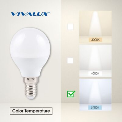 Vivalux VIV005131 LED лампа CAMEO LED 5W 470lm E14 6400K