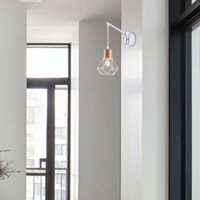 Vivalux VIV005095 Аплик FRODO WL797 1xE27 метал бял