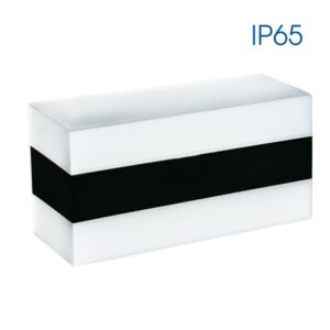 VivaluxVIV005150Фасаден LED аплик DUBLIN 8W бял/черен 4000K IP65