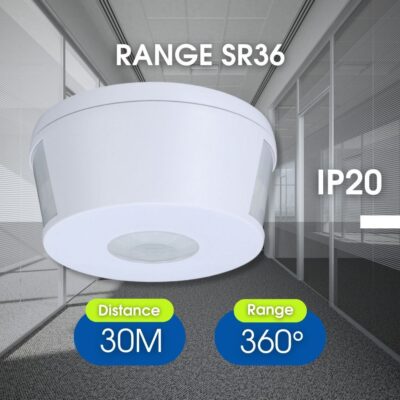 Vivalux VIV005077 Инфрачервен сензор за коридор RANGE SR36 бял IP20