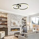 VivaluxVIV005041LED плафон ZION LED 18W черен 4000K